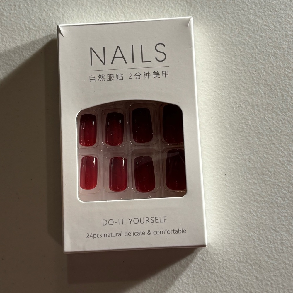 Red DIY Nail Set